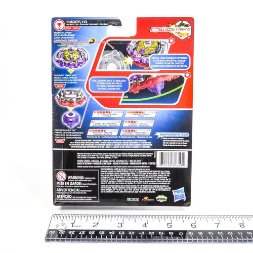 Beyblade Burst Turbo SWITCHSTRIKE HADES H3 DR56 TB02 2018 New Sealed - Picture 2 of 8