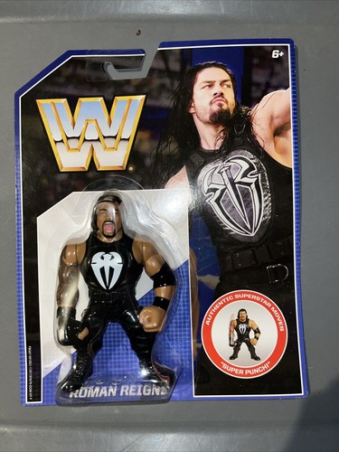 WWE Retro Mattel ROMAN REIGNS Figure WWF WCW Seale...