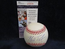 Mark Teixeira Autographed Official 2009 World Series (Selig) Baseball – JSA Cert