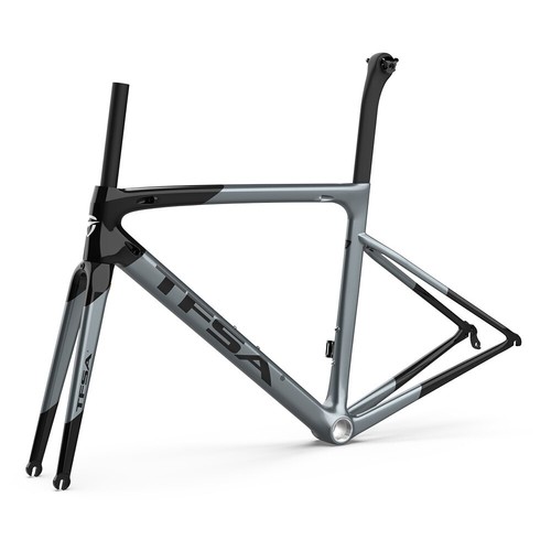 Carbon Fibre Bicycle Frame Fit Both Di2 and Mechanical Road Bike Frameset Red - Picture 16 of 37