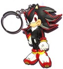sonic the hedgehog figure keyring shadow  keychain