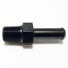 1/2 NPT to 15mm 16mm (5/8) BLACK PUSH ON BARB TAIL Hose Pipe Fitting Adapter