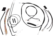 MAGNUM SHIELDING 486161 Control Cable Kit - XR - Black 07-11 Street Bob FXDB