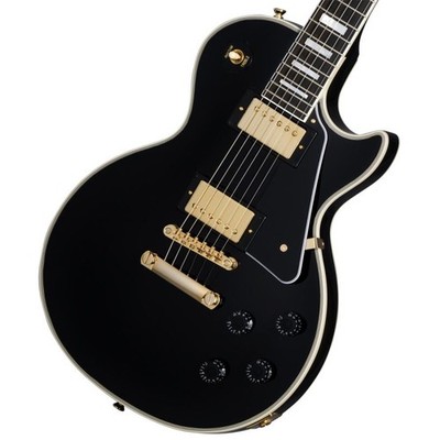 Epiphone Les Paul Custom Ebony Inspired by Gibson Electric Guitar YRK