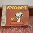 Snoopy Card Game 1974 Milton Bradley Peanuts Shultz Vintage (Read Description)