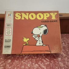 Snoopy Card Game 1974 Milton Bradley Peanuts ...