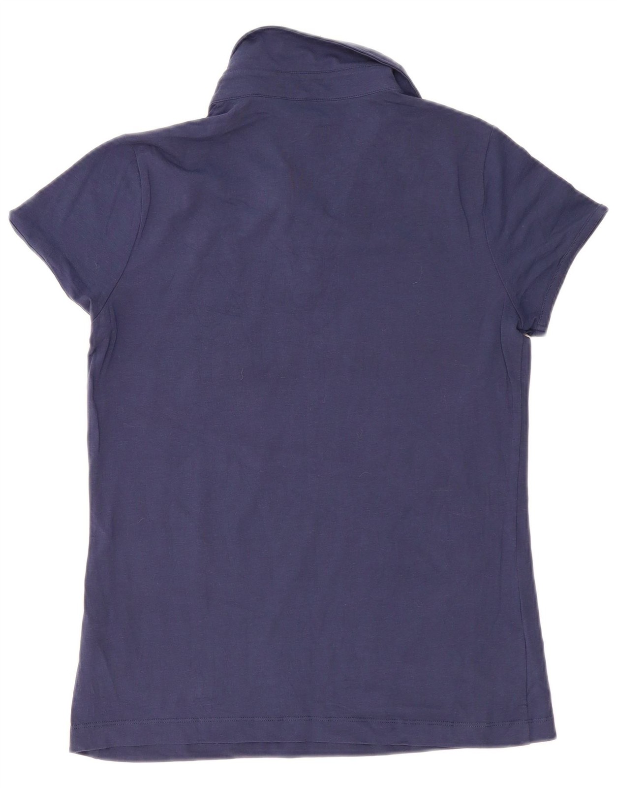 Lotto Womens Polo Shirt UK 14 Large Navy Blue Cotton DN01 image 2