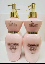 2x MAGIC GLOW GLUTATHIONE STRONG WHITENING BODY MILK 500ML