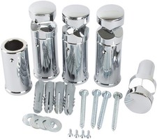 Companyblue Brackets for Heated Towel Rail Radiators curved or flat universal