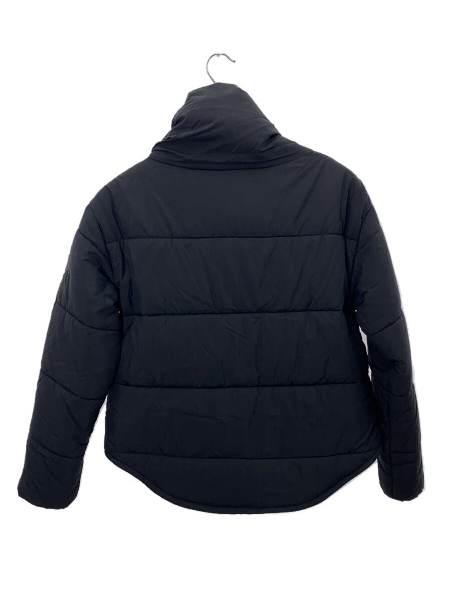 BURTON HEYLAND JAKET Down Jacket, Medium, Nylon, Black, Solid Color, 21453