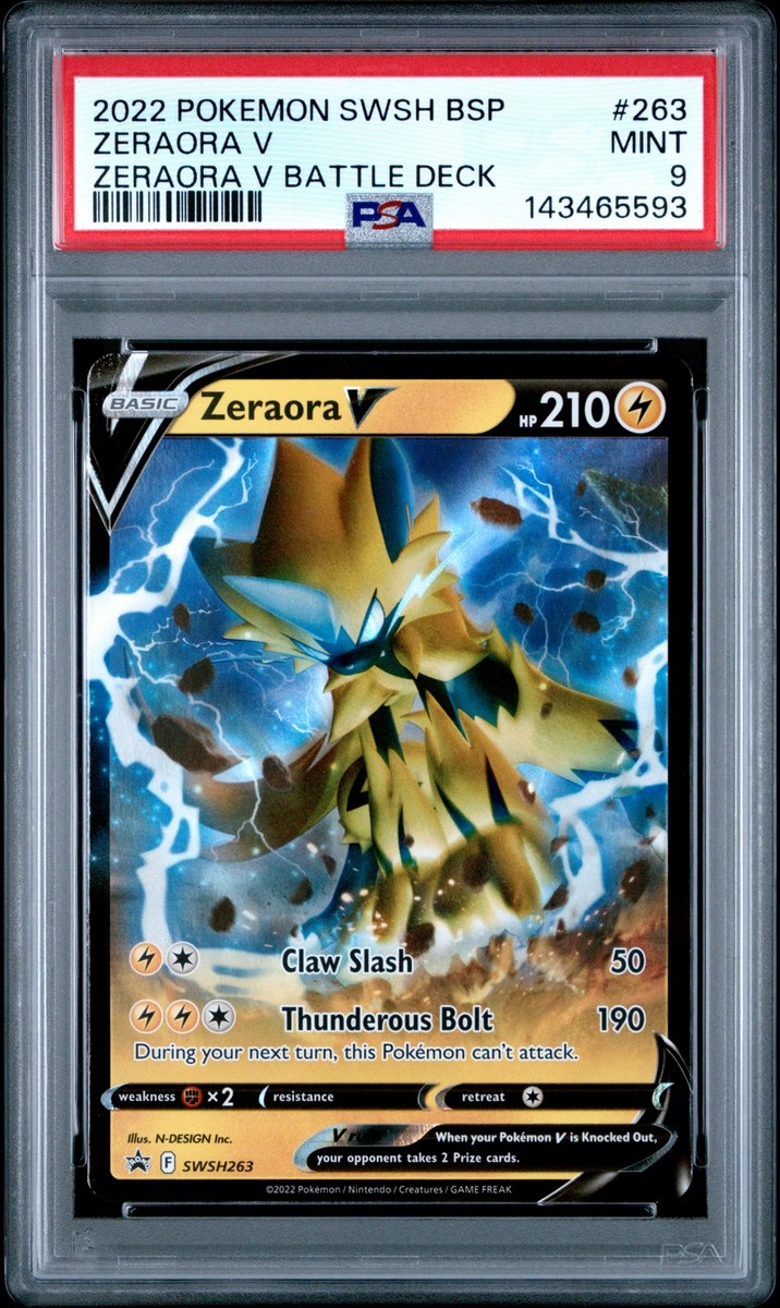 Zeraora V SWSH263 SWSH: Sword & Shield Promo Cards Holo for sale