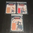 Kenner Star Wars ROTJ Vintage Card Backs  Unpunched Lot: Prune Face, Madine