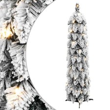 Weihnachtsbaum K&uuml;nstlich mit LEDs Christbaum Tannenbaum Weihnachtsdeko vidaXL