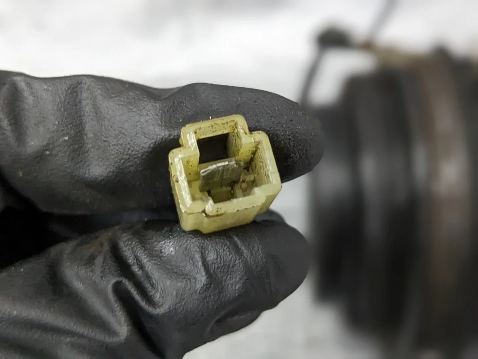 Mazda Miata Mx5 1990-1993 OEM compresor de aire acondicionado aire acondicionado 1,6 *roto* 90-93 Foto 2 de 4