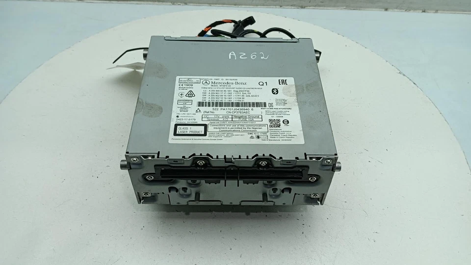 MERCEDES C CLASS STEREO RADIO HEAD UNIT A2059005036 C205 2014 - 2021 - Image 1 of 4