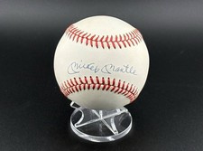 Mickey Mantle Autographed Official American League Baseball (JSA Certified