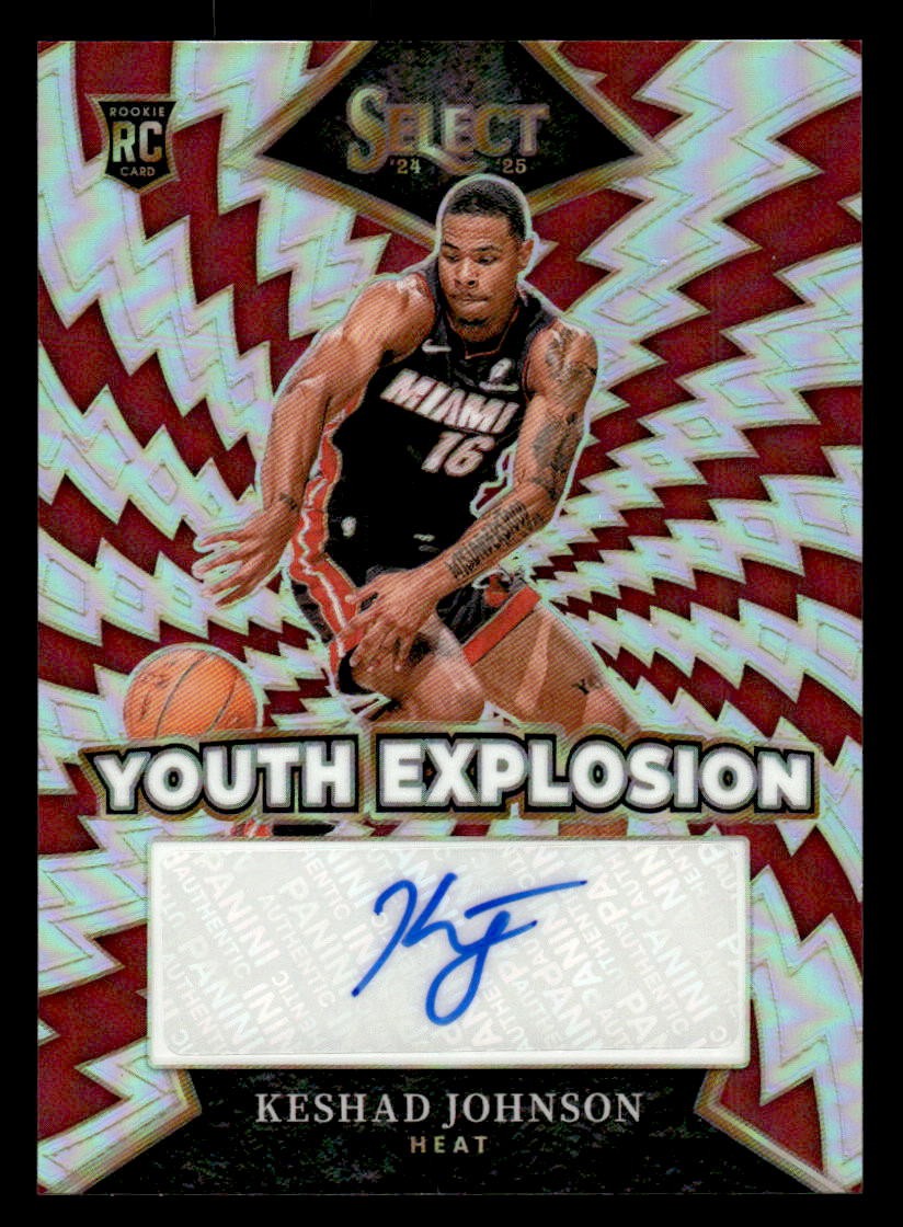 Keshad Johnson 2024-25 Panini Select #YE-KEJ Youth Explosion