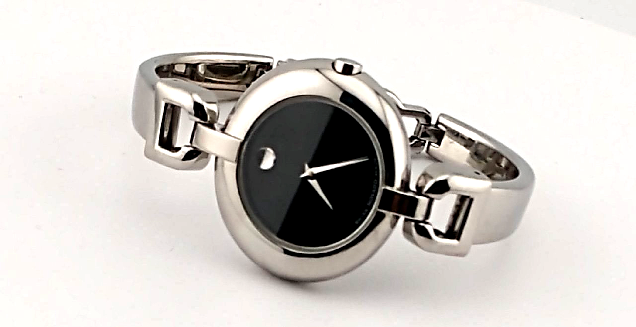 Movado Ladies Classic Museum Stainless Steel Watch 84A11701
