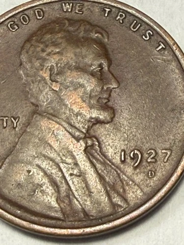 * 1927-D LINCOLN CENT- VF+  (UPGRADE THAT SPOT IN YOUR SET)  PRICED TO SELL🔥 *