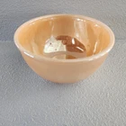 Vintage Fire King Peach Lusterware Milk Glass Mixing Bowl 6