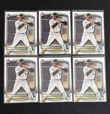 2025 Bowman Draft Leo De Vries Lot Of 6 Paper Prospects BD-87 A’s Top Prospect