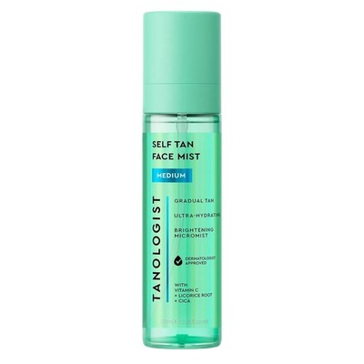 Tanologist Self-Tan Hydrating & Brightening Face 100 ml (1er Pack), Clear