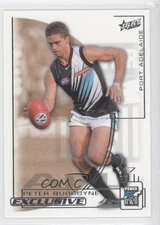 2002 Select Australia Exclusive AFL Peter Burgoyne #38