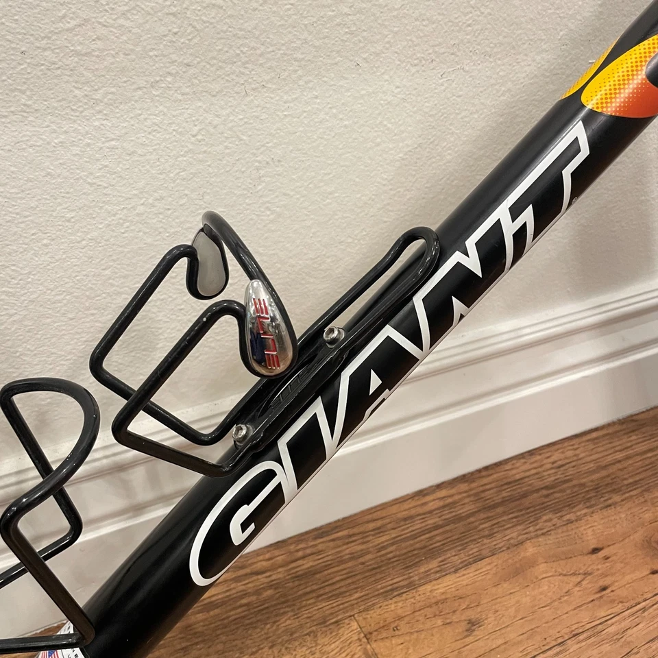 Conjunto de quadro de bicicleta de estrada Giant TCR Zero grande 56 cm carbono e alumínio Dura Ace - Imagem 4 de 4