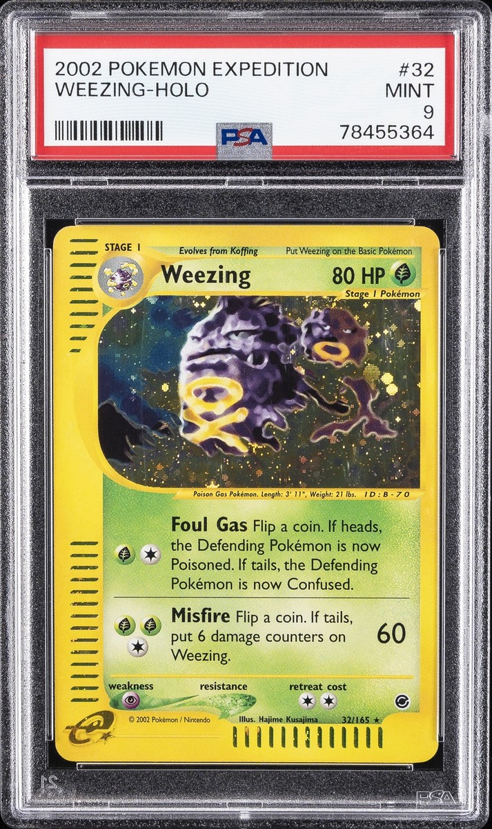 Weezing 032/165 Expedition Base Set Holo for sale online | eBay
