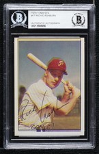 BAS 1979 Baseball History Series the 1950's Richie Ashburn BGS Authentic HOF ow6