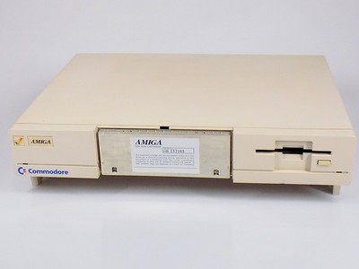 Commodore Amiga 1000 PAL Personal Computer with 256KB RAM Memory Expansion