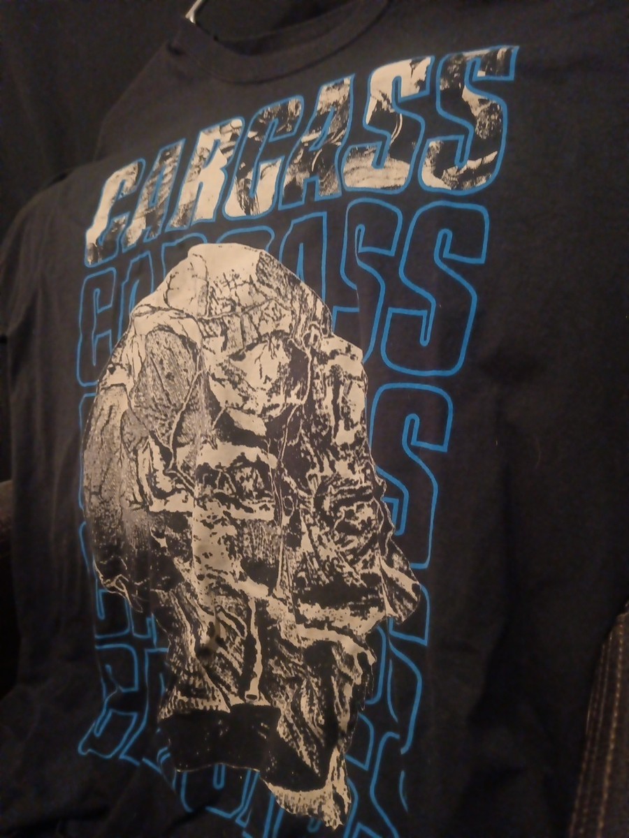CARCASS Decomposed Face Cannibal Corpse Two Sided Shirt (Large) T-shirt  View 3
