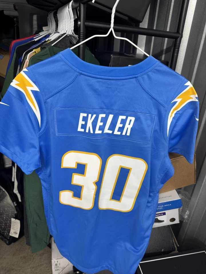Nike Los Angeles Chargers Austin Ekeler #30 Home Game Jersey NWT Sz L  women’s  - Image 2 of 3