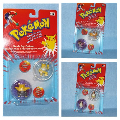 (BE0232) 3x  Pokémon Battle Disc Figuren Lot Special Offer