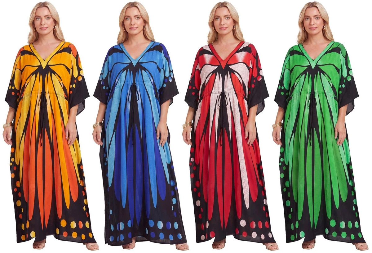 summer beach dresses ebay uk Kaftan Beach Dresses for Women for sale