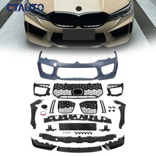 Front Bumper Grill Lip Facelift Kit M8 Style For Bmw 3 Series 2019-2021 G20 G21 Front Bumper Grill Lip Facelift Kit M8 Style For Bmw 3 Series 2019-2021 G20 G21