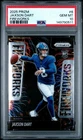 2025 Panini Prizm Jaxson Dart FIREWORKS ROOKIE RC #6 PSA 10 POP 3 Gem Mint