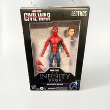 Marvel Legends Infinity Saga Spider-Man Tom Holland Action Figure Civil War A1