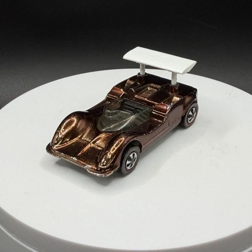 Vintage Hot Wheels Redline Chaparral 2G Brown US Base - Excellent Condition