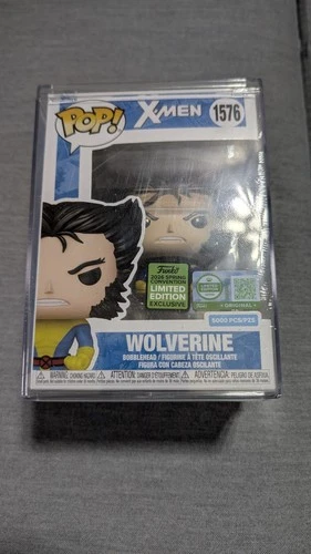 Funko Pop! Wolverine (Classic Unmasked) #1576 w/ Protector LE 5000 ECCC