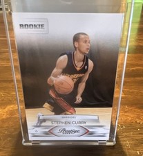 Panini 2009-10 Prestige Stephen Curry Rookie Base #157 Warriors NBA Card. rookie card picture