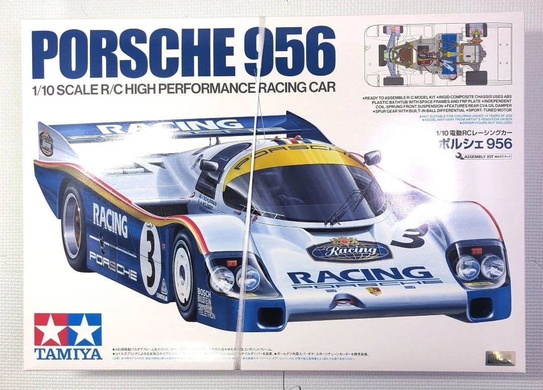 Porsche 956 In Rc Car, Truck & Motorcycle Models & Kits for sale