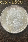 1879 S Morgan Silver Dollar $1 Brilliant Uncirculated, Proof Like Surfaces