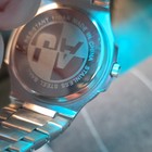 Skeleton Dial Analog Cushion Case Stainless Steel Bracelet Watch 100m Aj Jewlers — photo 4