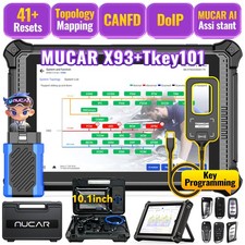 Mucar X93 10tkey101 Key Programmer Ecu Coding Topology Mapp Doip Full-system