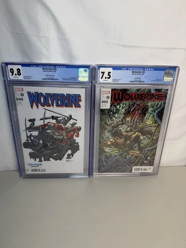 Wolverine #23 and #24 CGC graded 2022/2023