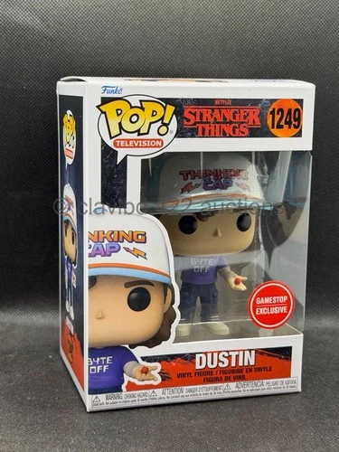 Funko POP!  Stranger Things: Dustin Henderson - Gamestop Excl 1249 Television