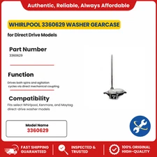 Whirlpool 3360629 Washer Gearcase for Direct Drive Models