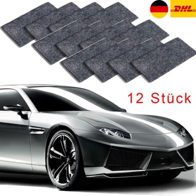 KRYMXAR Nanosparkle Tuch 12 Stück - Auto Kratzer Entferner & Politur