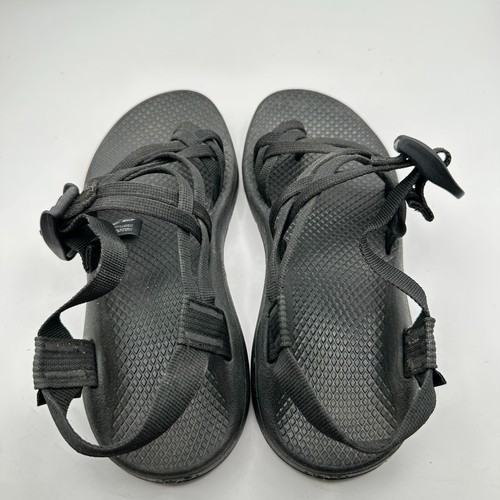Sandalias Chaco para mujer talla 7 negras clásicas con tiras transpirables senderismo al aire libre - Imagen 6 de 11